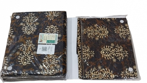 BEDSHEET BARMER PRINTED 90X108 2 PILLOW COVER